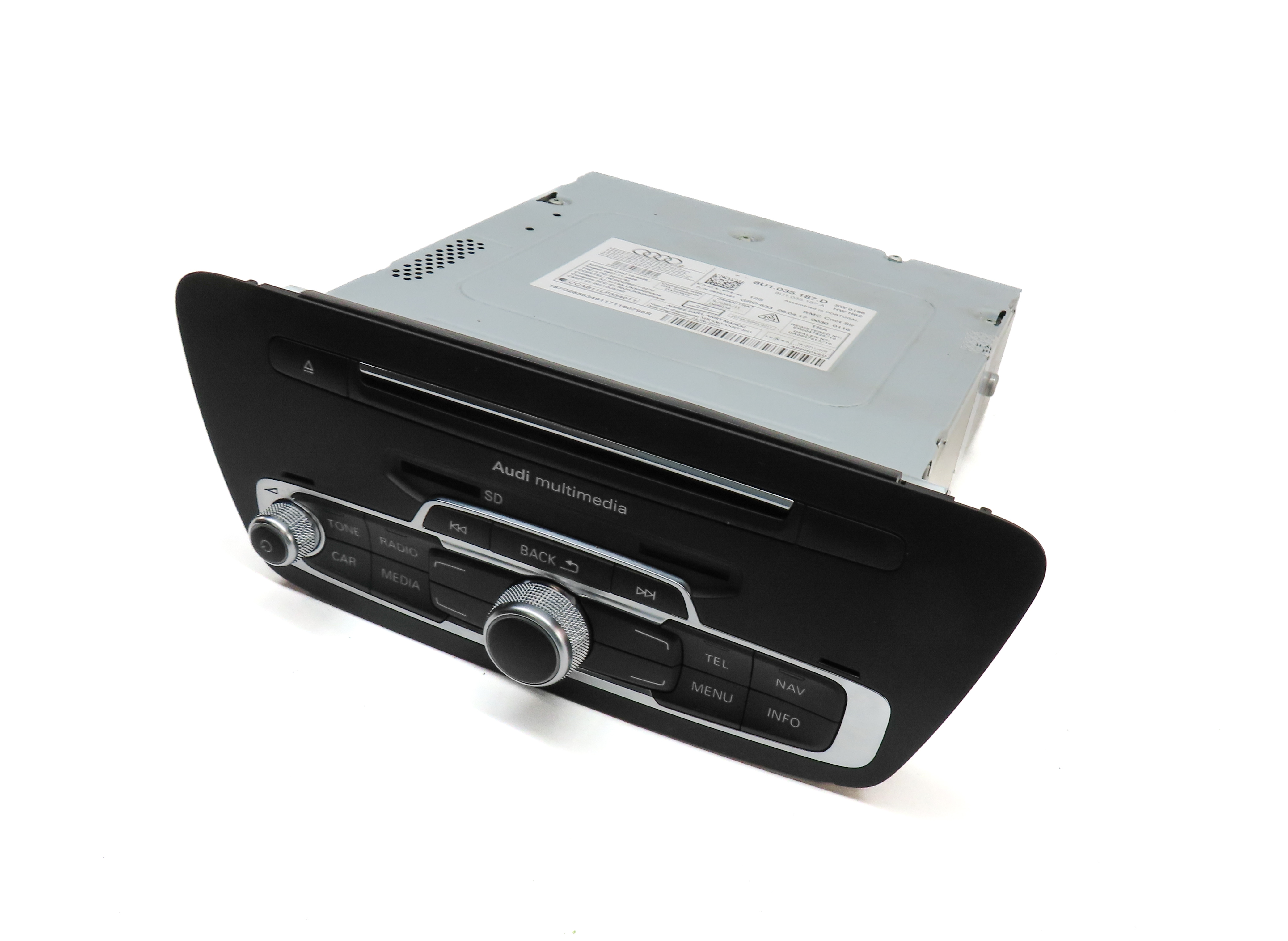 2018 AUDI Q3 (8U) AM/FM RADIO STEREO CD PLAYER RECEIVER HEAD UNIT — exact item pictured